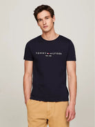 TOMMY HILFIGER T-Shirt e Polo Uomo MW0MW11465 403 Blu - Stilato