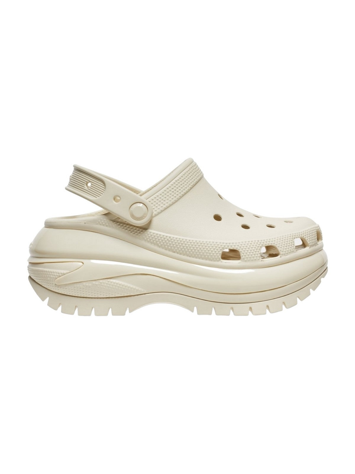 CROCS Ciabatta Donna Classic Mega Crush Clog W 207988 2Y2 Beige - Stilato