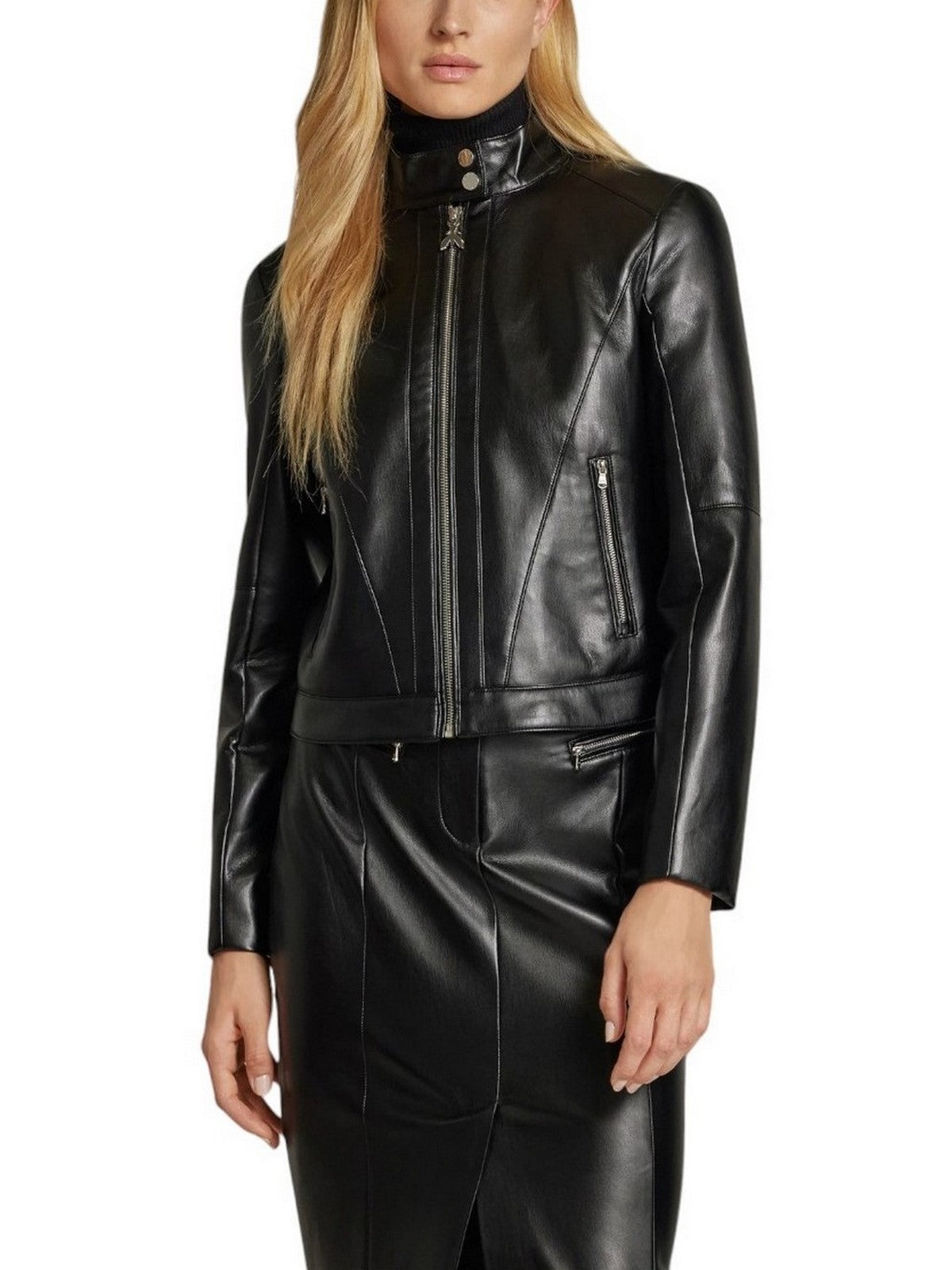 Bomber Jacket Outerwear Patrizia Pepe Biker Jacket PATRIZIA PEPE