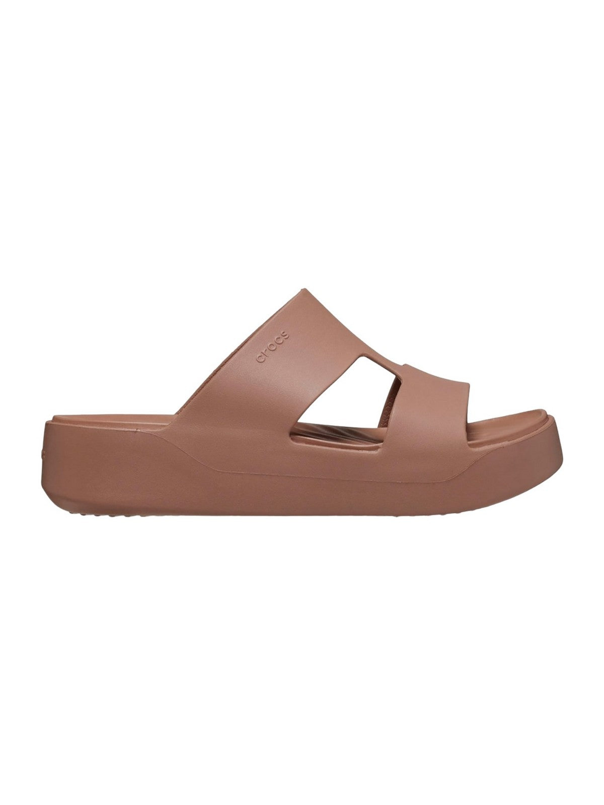 CROCS Sandalo Donna Getaway Platform H-Strap W 209409 2Q9 Marrone - Stilato