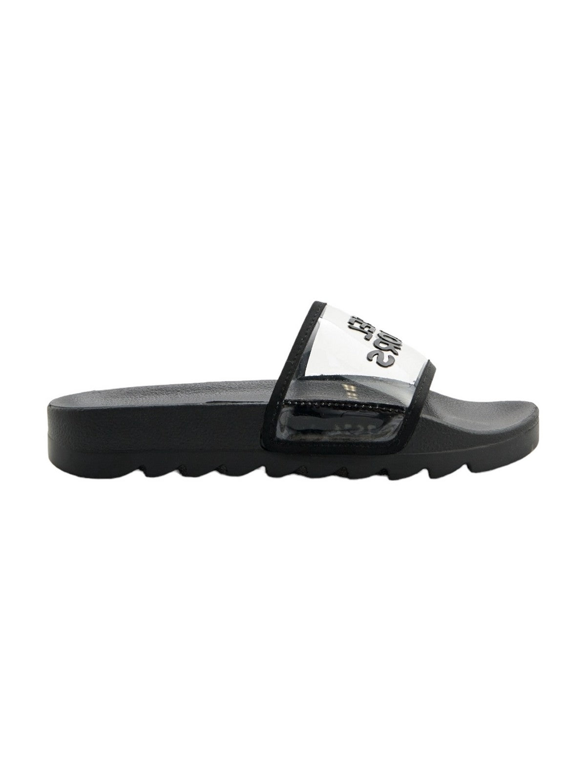 COLORS OF CALIFORNIA Ciabatta Donna slide in plexi HC.JINFY407 BLA Nero - Stilato