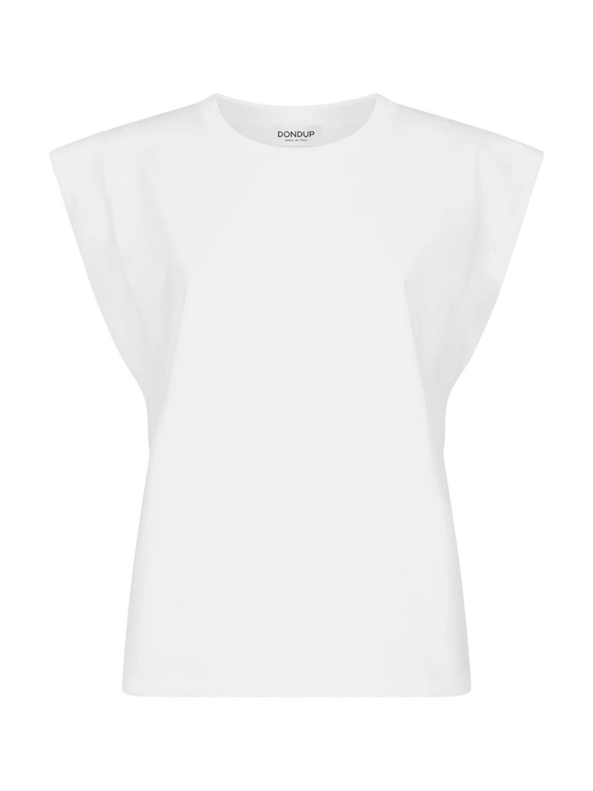 DONDUP T-shirt Donna DS018 JF0271D XXX 000 Bianco – Stilato