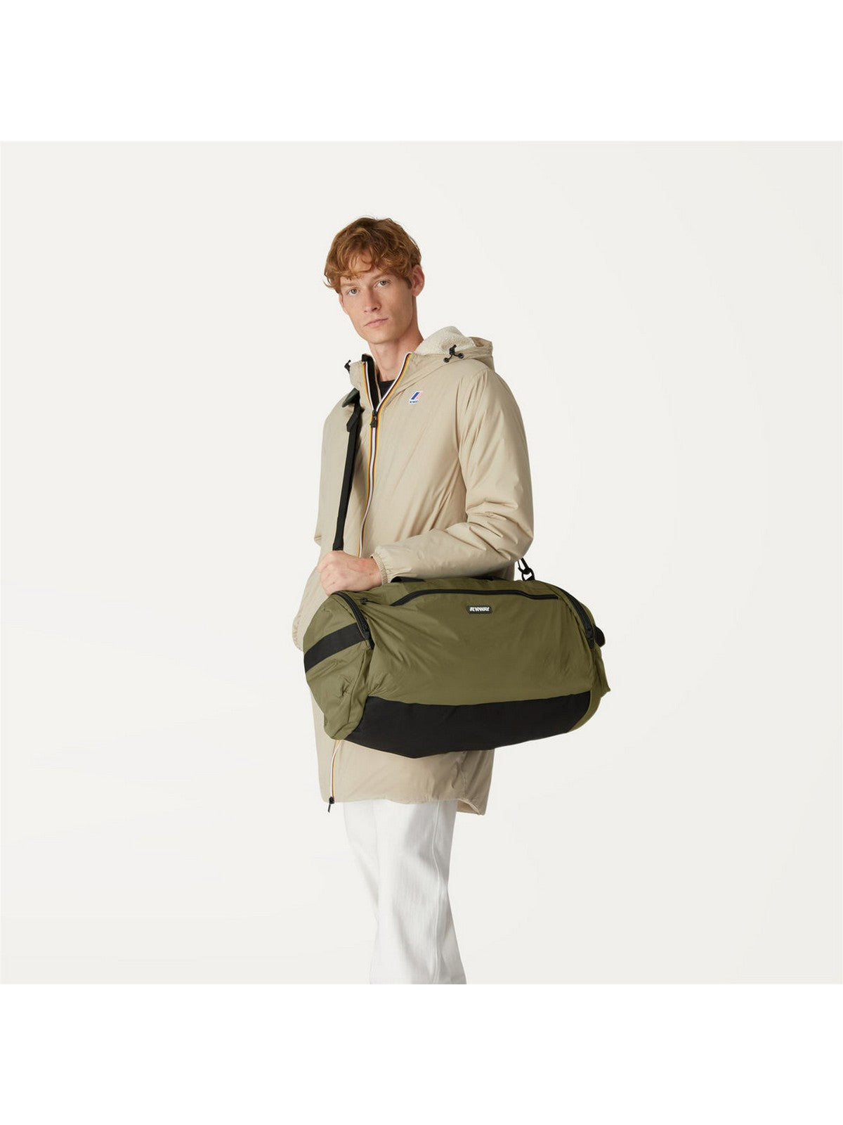 K-Way Borsa Unisex Verde Mareville M K8116VW WMR - Stilato