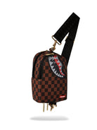 Sprayground Tracolla Uomo Marrone SIP Lenticular Chomp 910B6521NSZ - Stilato