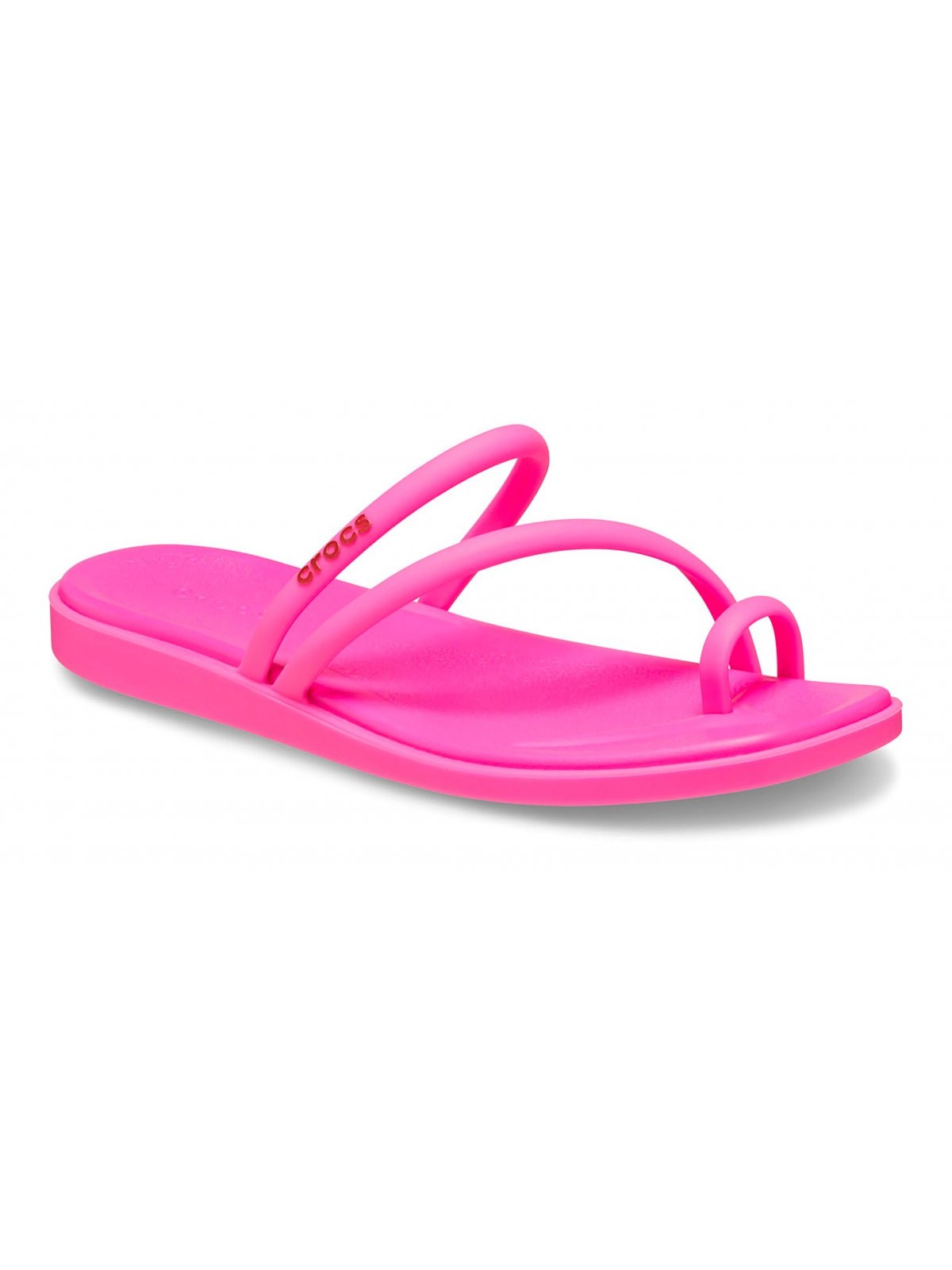 CROCS Ciabatta Donna Miami Toe Loop Sandal W 209862 6TW Rosa - Stilato