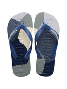 HAVAIANAS Infradito Uomo Hav. Top logomania colors II 4147526.0089 Blu - Stilato