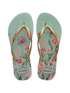 HAVAIANAS Infradito Donna hav. Slim Organic 4132823.1809 Verde - Stilato