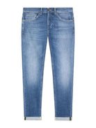 DONDUP Jeans Uomo George UP232 DSE297U GW1 800 Blu - Stilato