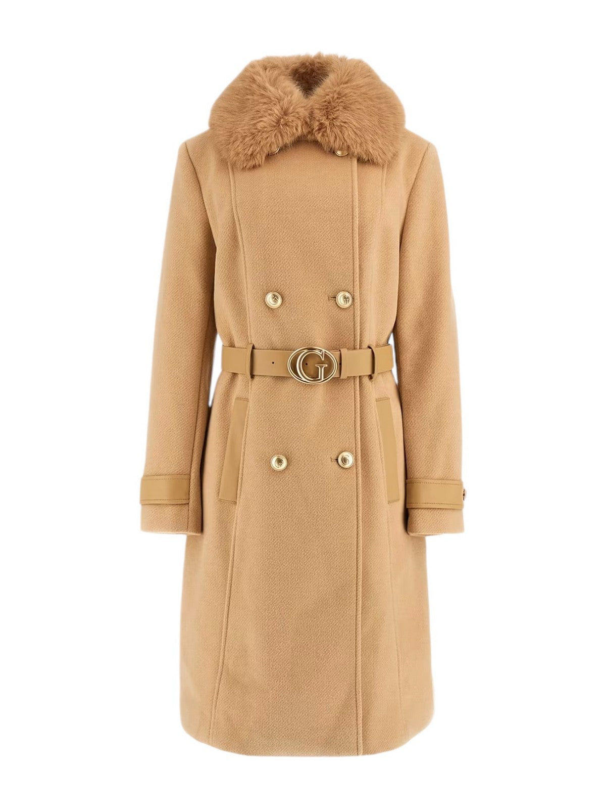 Orders guess camel coat