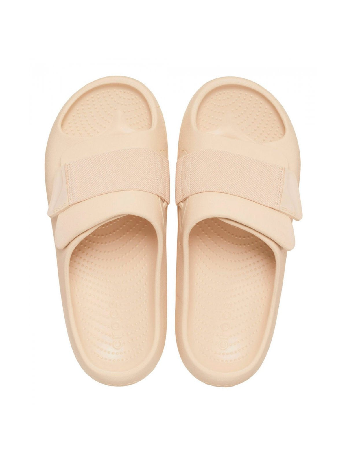 CROCS Ciabatta Unisex adulto Mellow Luxe Recovery Slide 209413 2DS Beige - Stilato