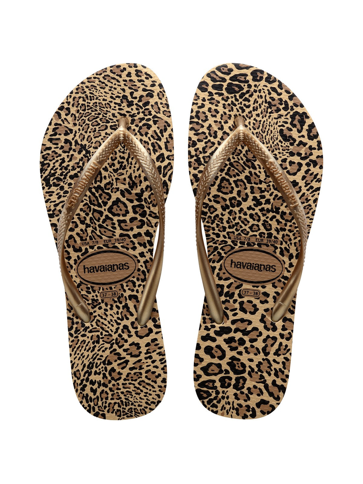 HAVAIANAS Infradito Donna Hav. Slim animals 4103352.9877 Beige - Stilato