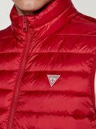 Guess Gilet Rosso Uomo Gj Hooded M4YN11 WG922 G585 - Stilato