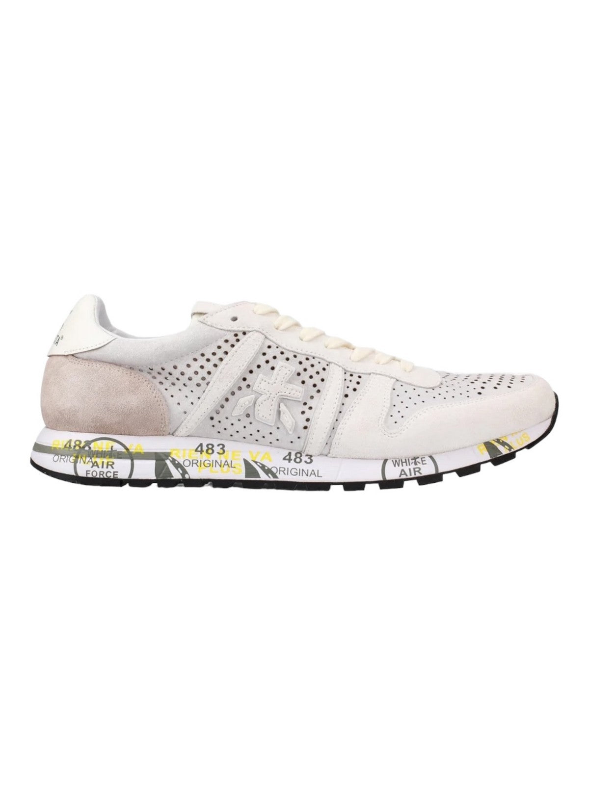 PREMIATA Sneaker Uomo ERIC VAR 6606 Bianco - Stilato