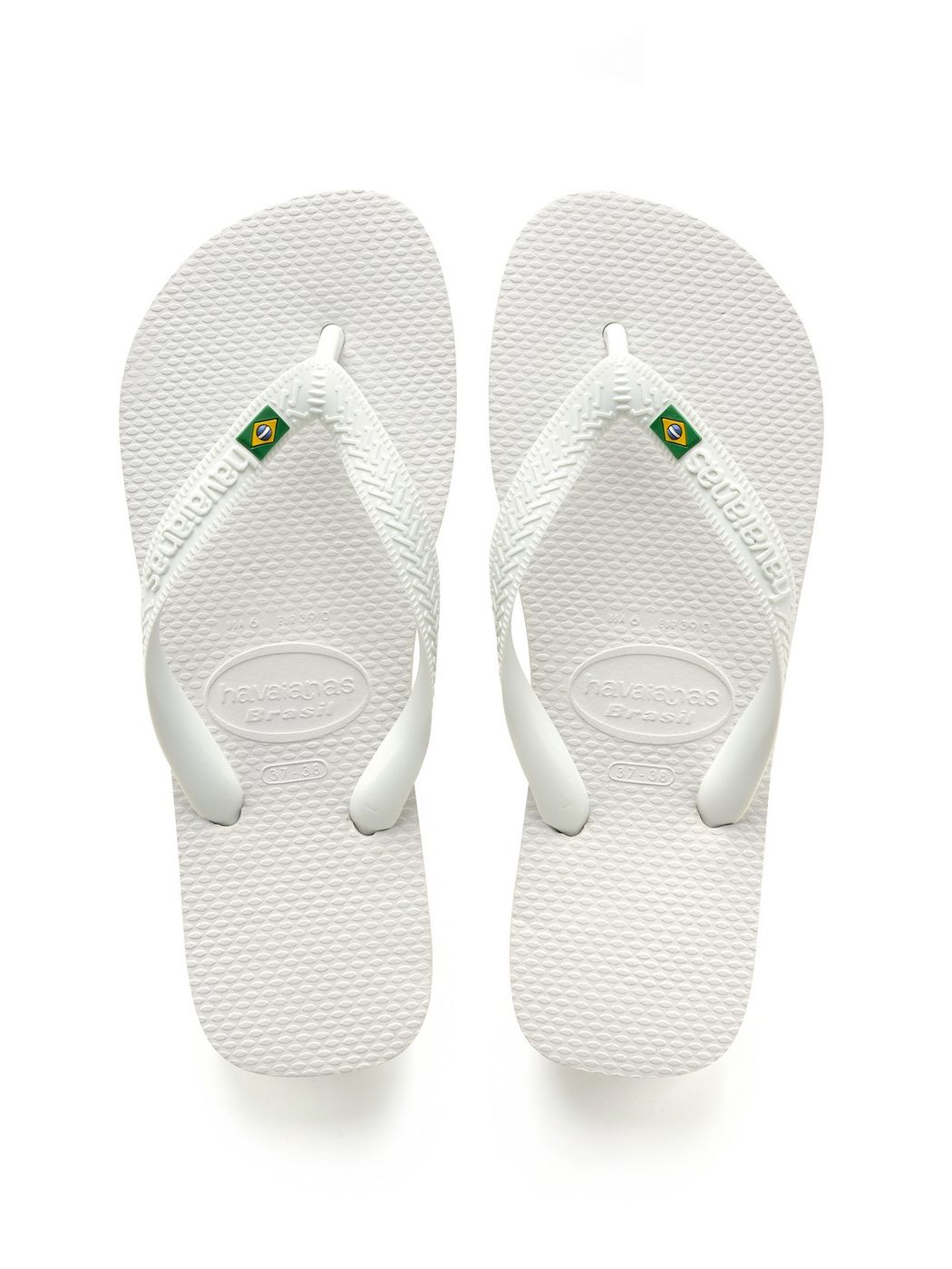 HAVAIANAS Infradito Uomo Hav. Brasil 4000032.0001 Bianco - Stilato