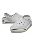 CROCS Ciabatta Unisex adulto Off Court Logo Clog 209651 1FT Grigio - Stilato