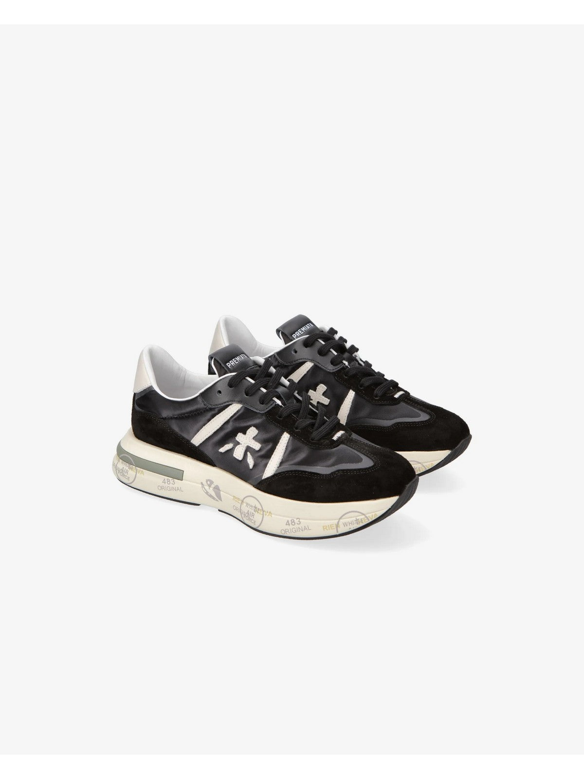 PREMIATA Sneaker Donna CASSIE VAR 6471 Nero - Stilato