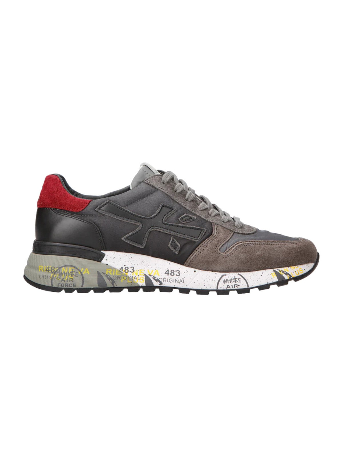 PREMIATA Sneaker Uomo MICK VAR 6420 Nero - Stilato