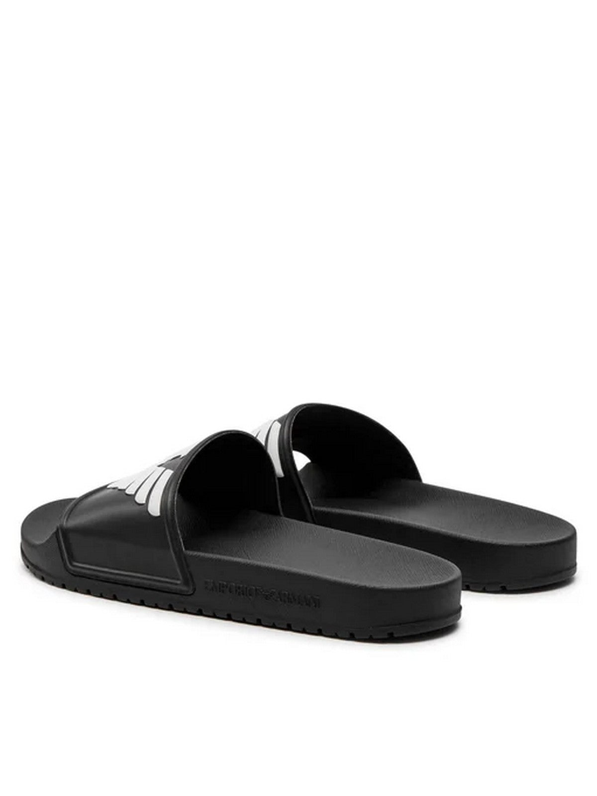 EMPORIO ARMANI Ciabatta Uomo XVPS08 XN747 A120 Nero - Stilato