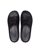 CROCS Ciabatta Donna Classic Platform Flip W 208180 001 Nero - Stilato