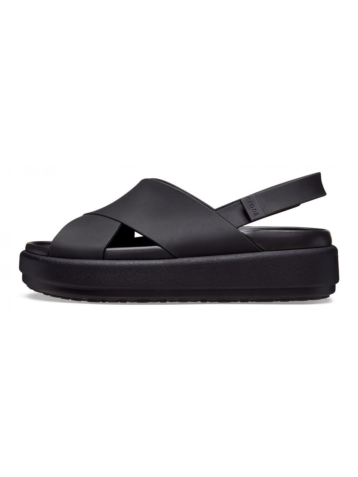 CROCS Sandalo Donna Brooklyn Luxe Cross Strap W 209407 060 Nero - Stilato