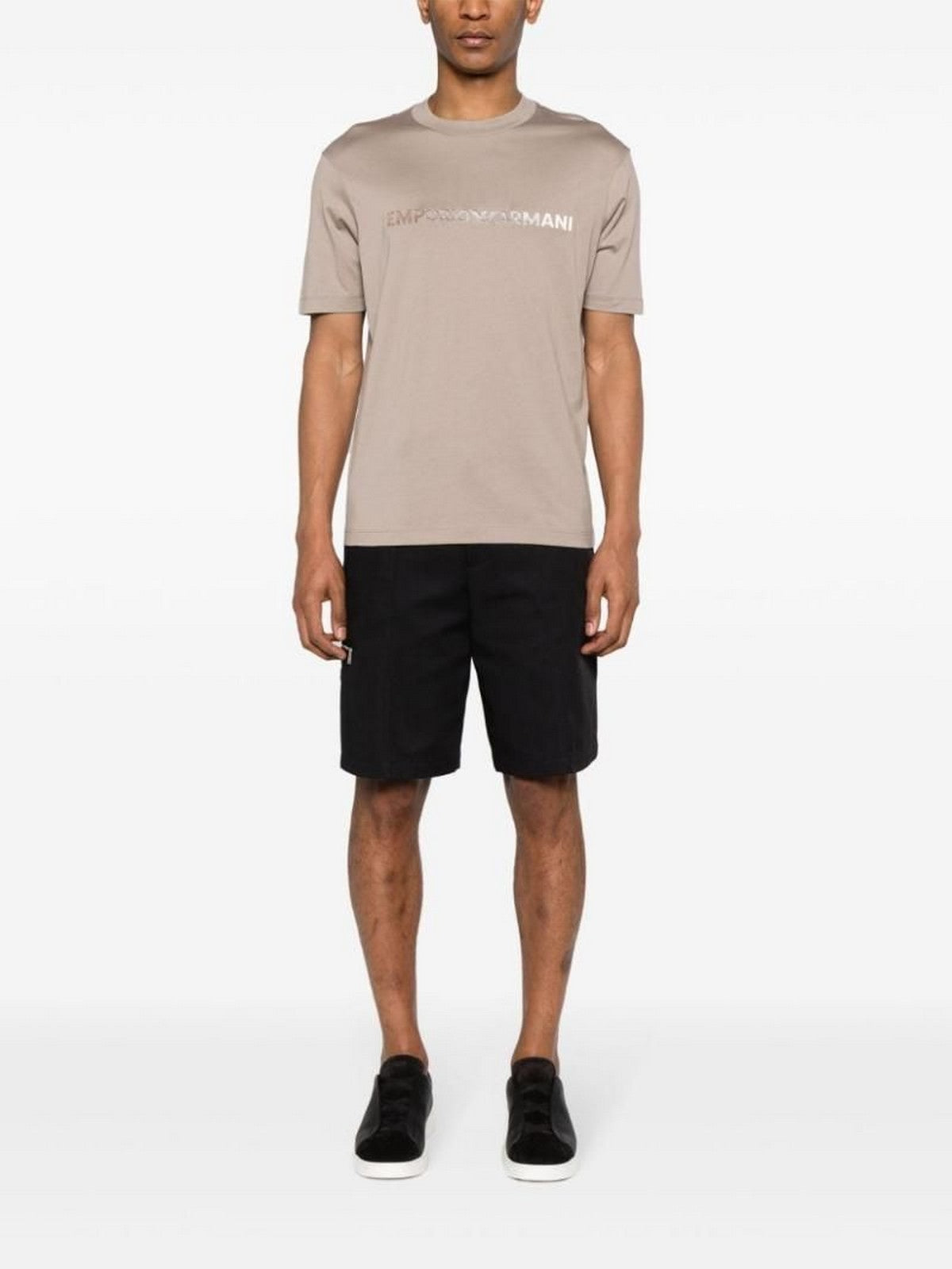 Tシャツ・カットソー EMPORIO ARMANI Men T-shirt Grey 3D1TG31JPZZ 06G7 EMPORIO ARMANI Men's T-Shirt and Polo 3D1TG3 1JPZZ 06G7