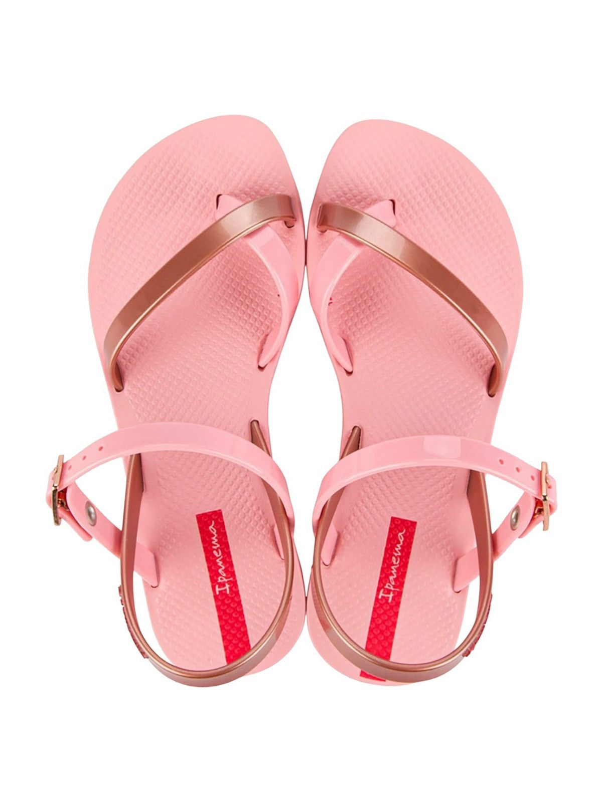 Kim online & Zozi Sandalen pink-gelb