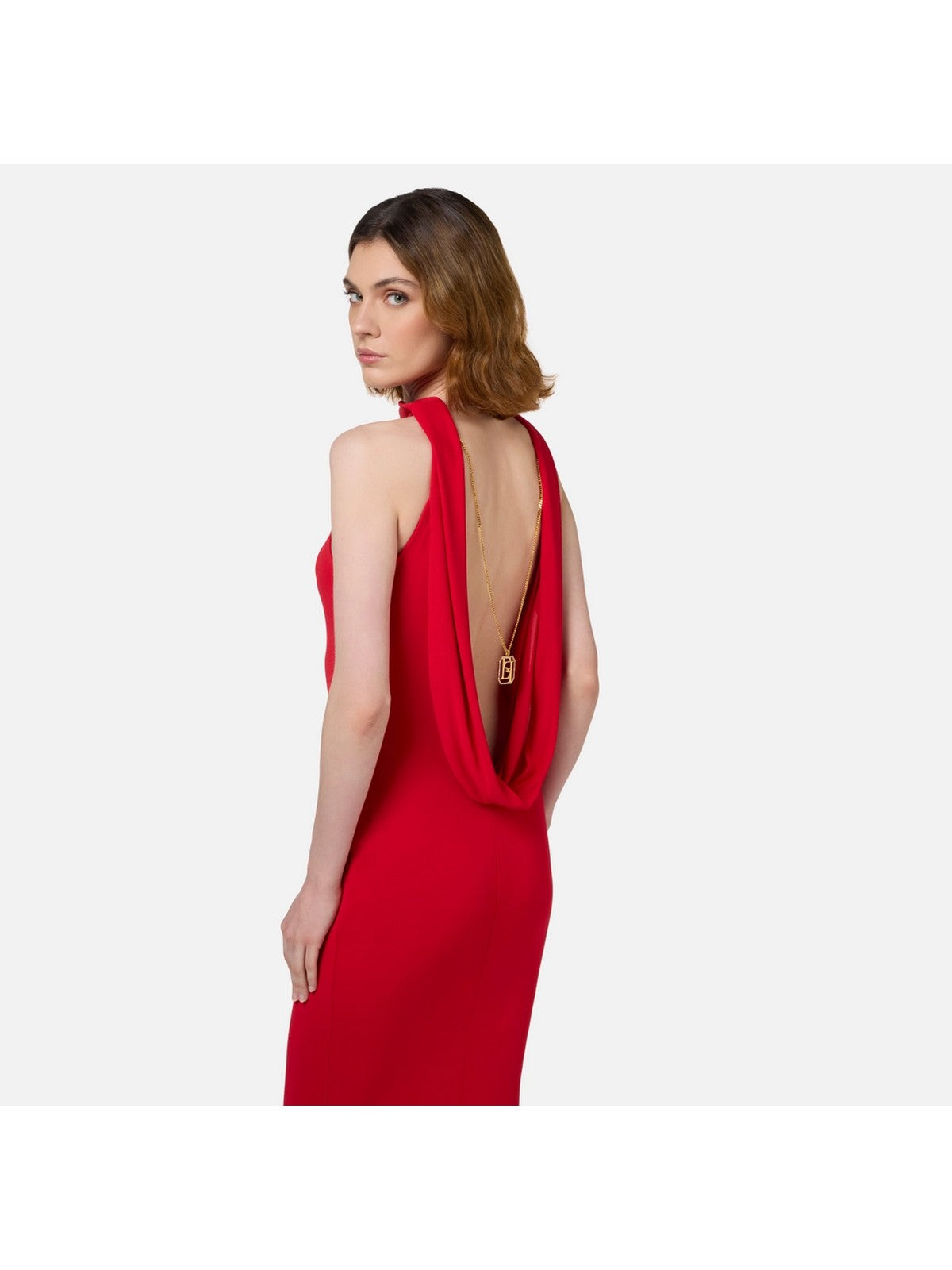 【ELISABETTA FRANCHI】キュプラジャージ レッドカーペットDRESS ABR1051E2_124_4_D.jpg