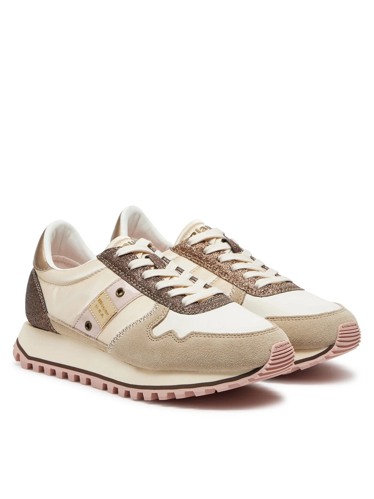 BLAUER Sneaker Donna MILLEN F4MILLEN01/SUG CRE/BRZ Beige