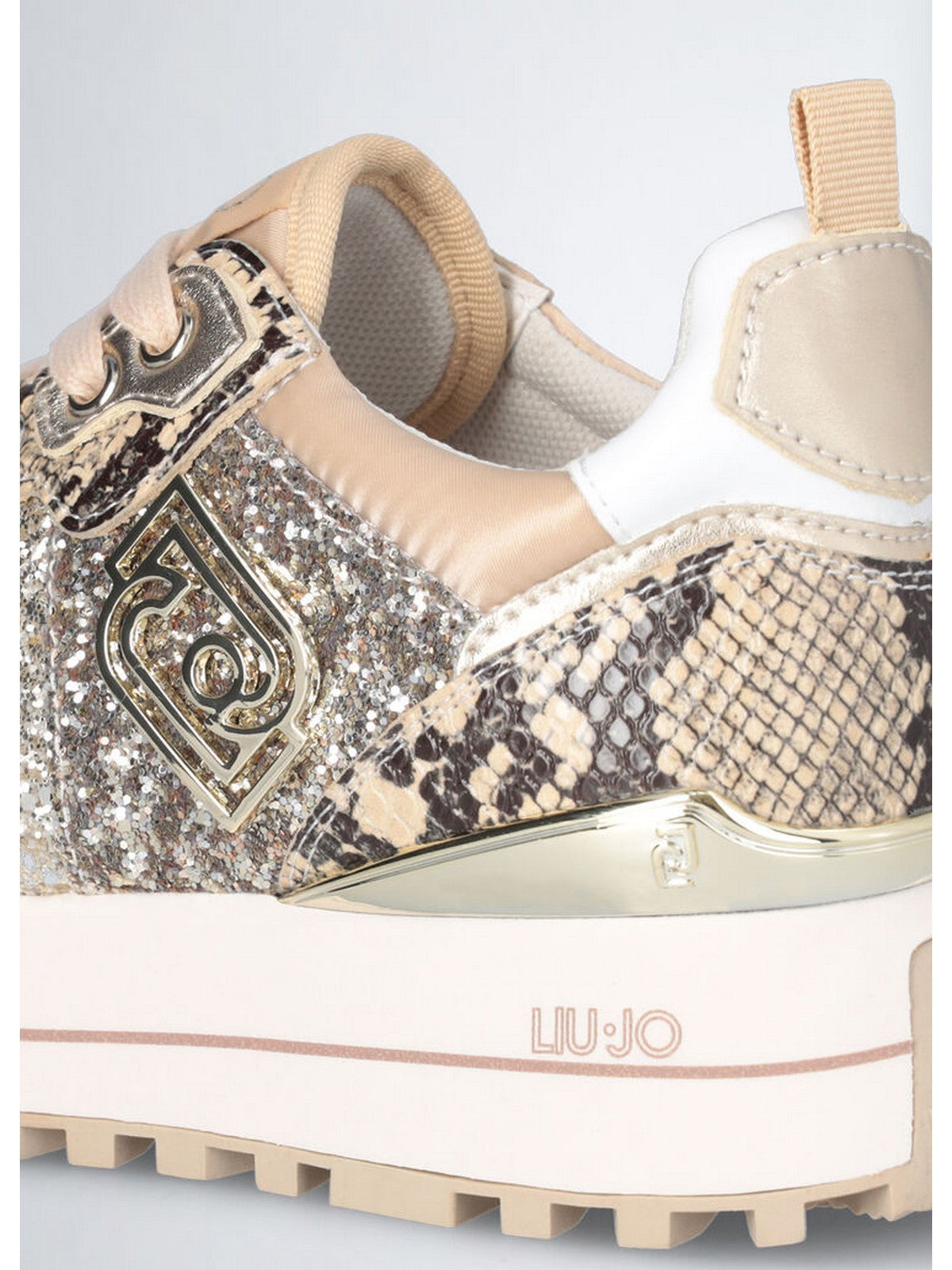 スニーカー LIU JO Woman Sneakers Sand BF4061PX230 01127 Women's Shoes | Italian shoes for women | Liu Jo