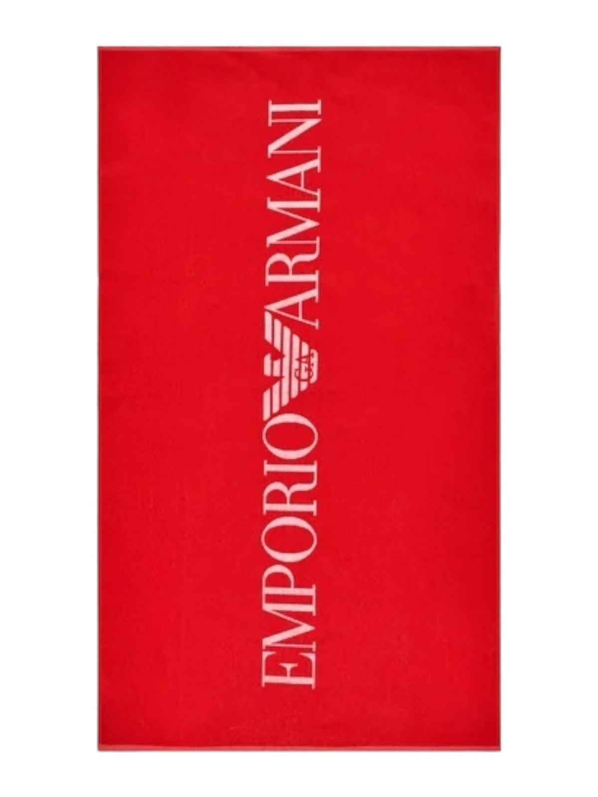 EMPORIO ARMANI Telo mare Uomo 231772 4R451 00774 Rosso - Stilato