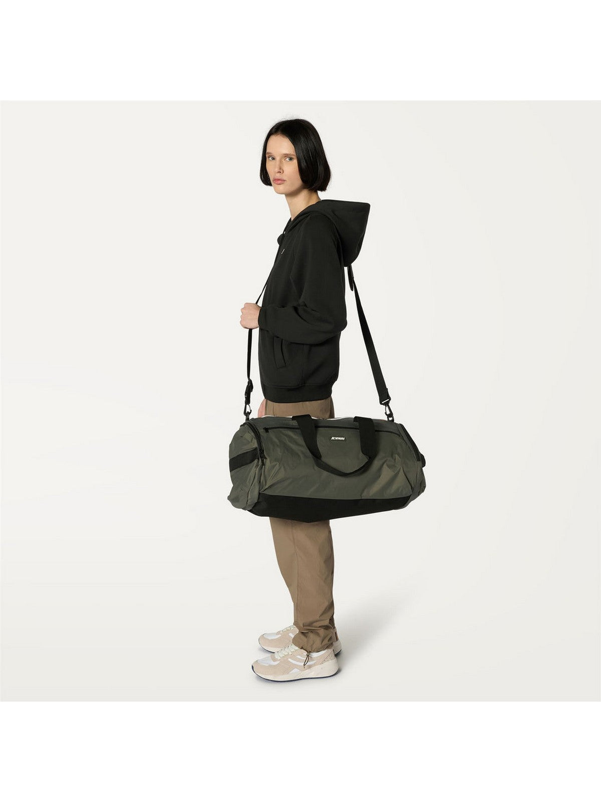 K-Way Borsa Unisex Verde Mareville M K8116VW WMR - Stilato