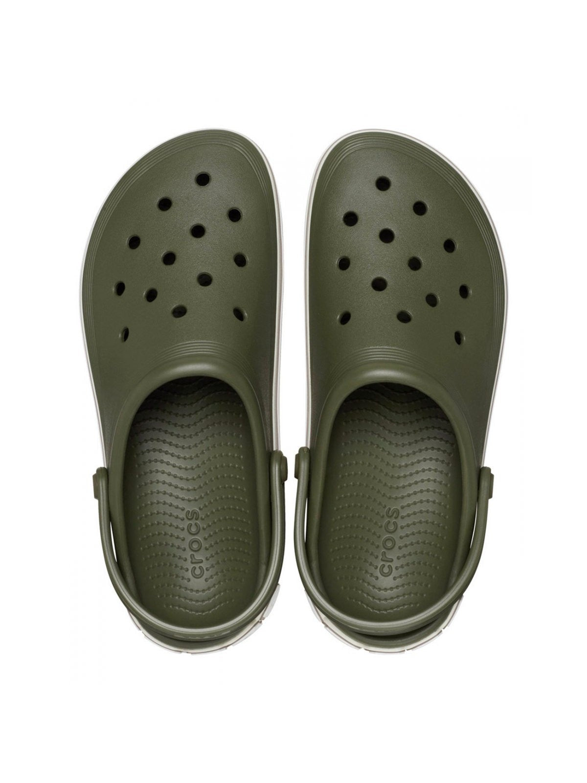 CROCS Ciabatta Unisex adulto Off Court Logo Clog 209651 309 Verde - Stilato