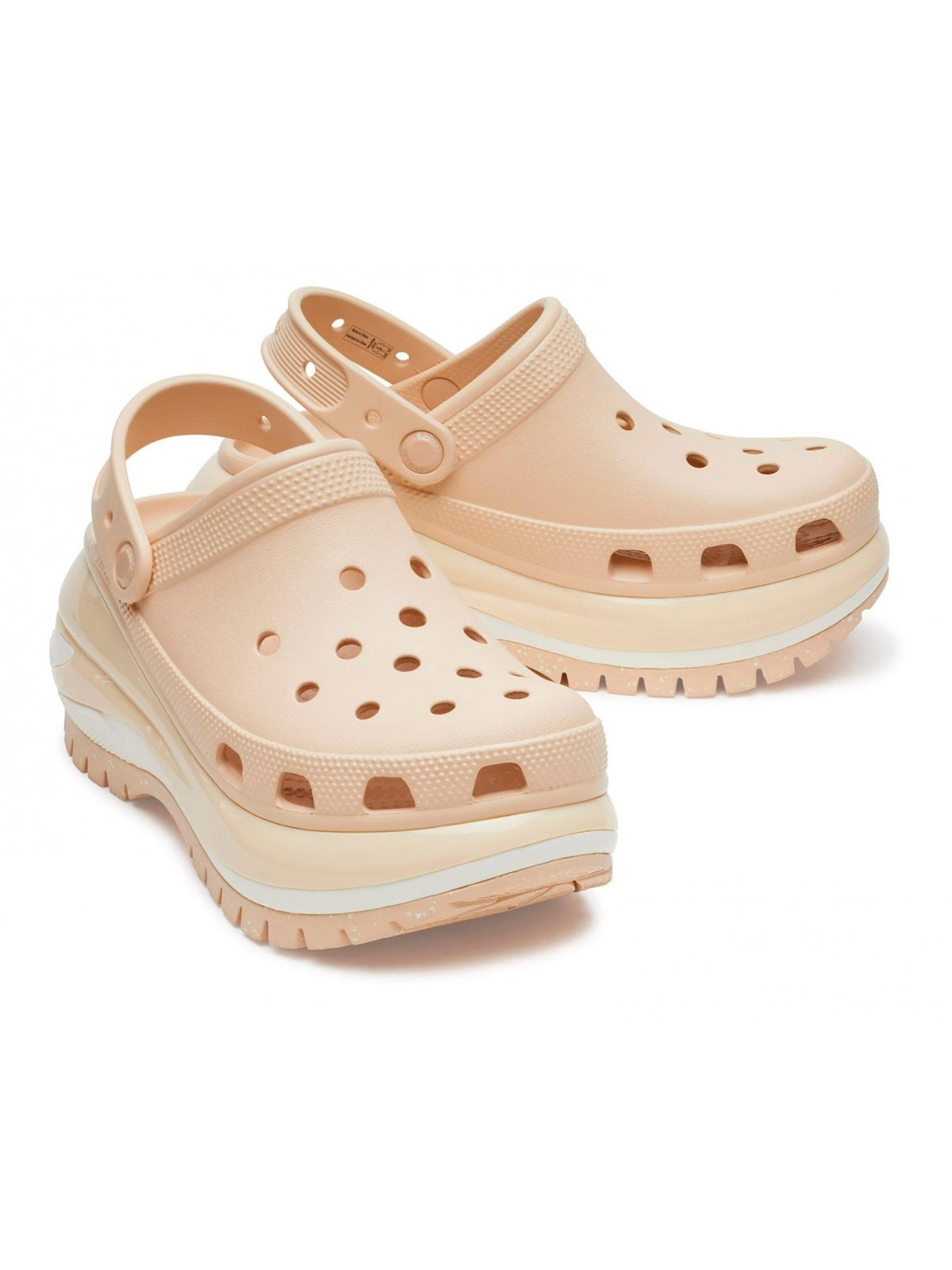 CROCS Ciabatta Donna Classic Mega Crush Clog W 207988 2DS Beige - Stilato