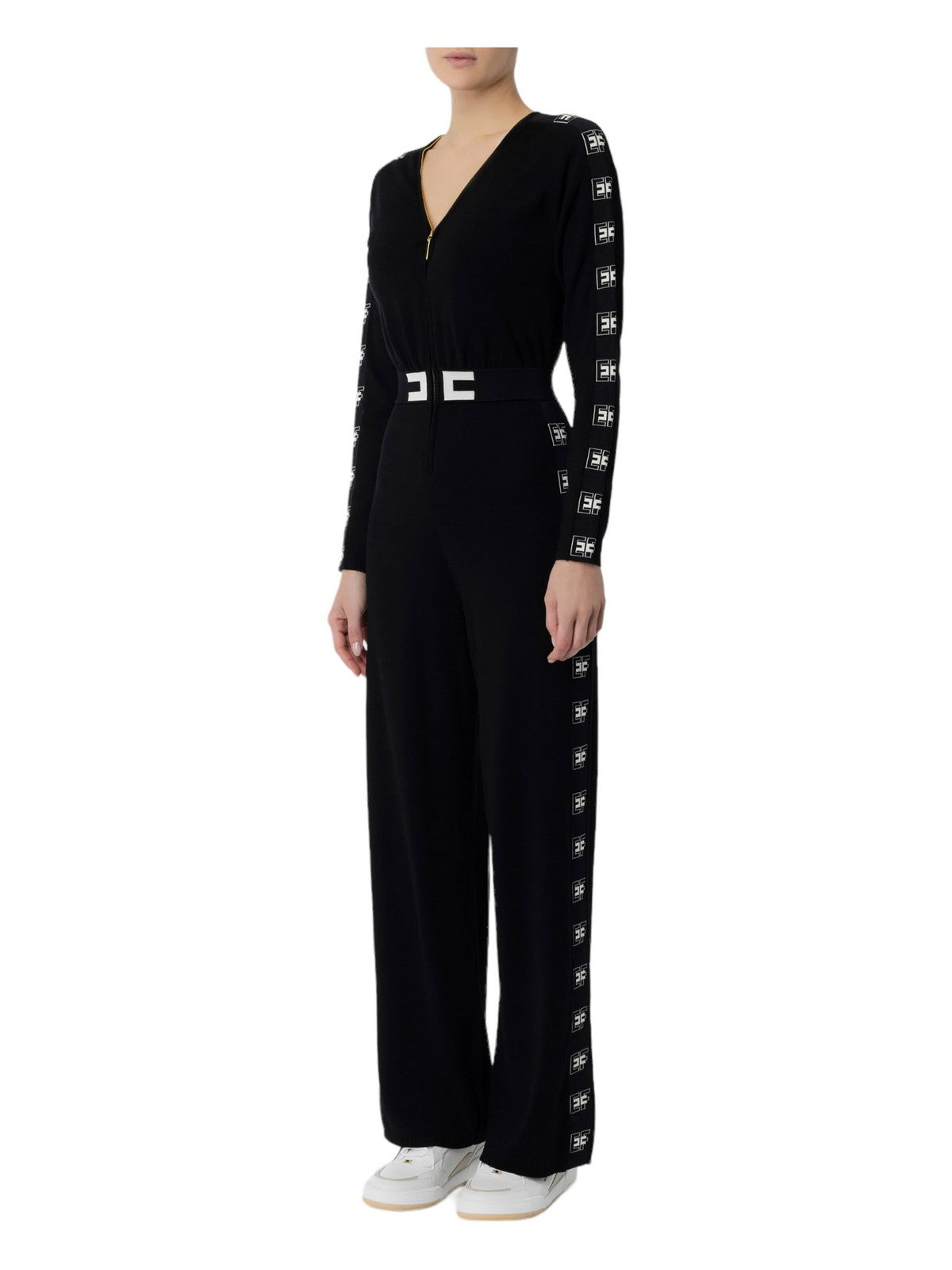 セットアップ ELISABETTA FRANCHI Women Suit Set TP00141E2 110 Black ELISABETTA FRANCHI TP00141E2 110 Complete suits