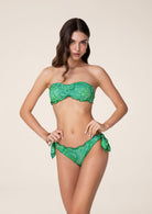 F**K Costume da bagno Donna FK24-1341X12 Verde - Stilato