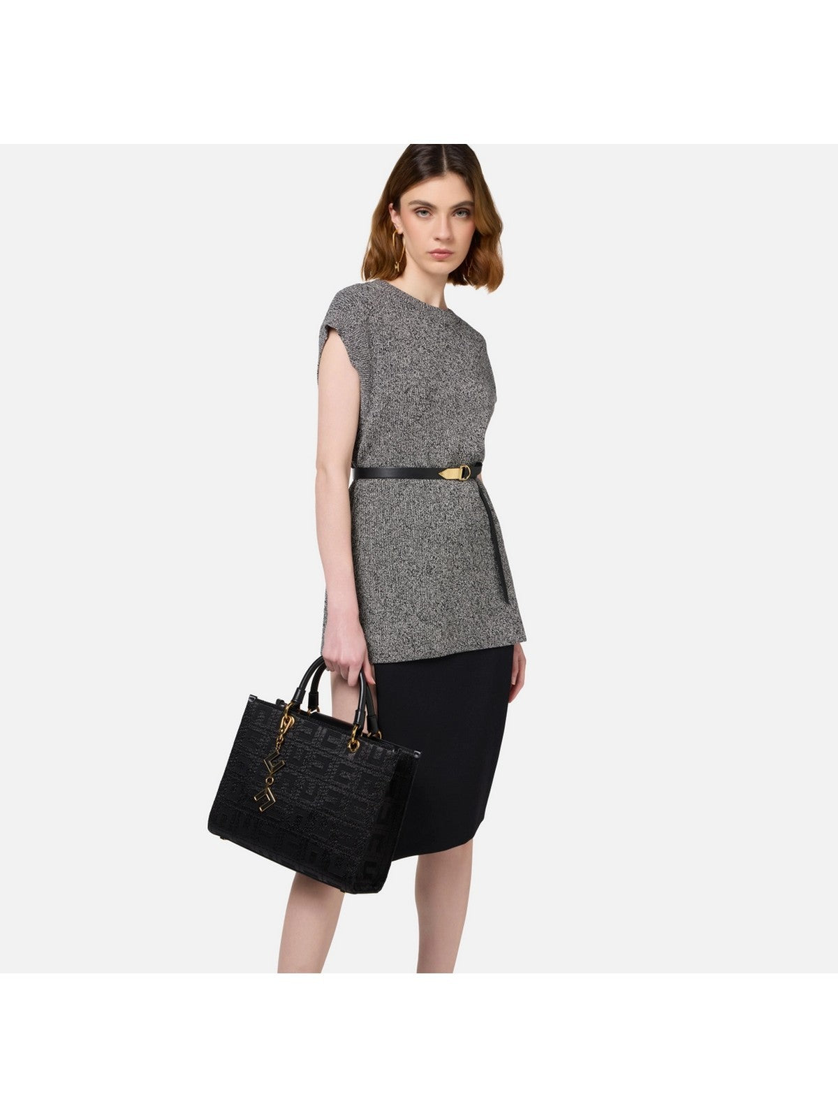 Elisabetta Franchi Black Bag Women BS59A47E2 110 – Stilato