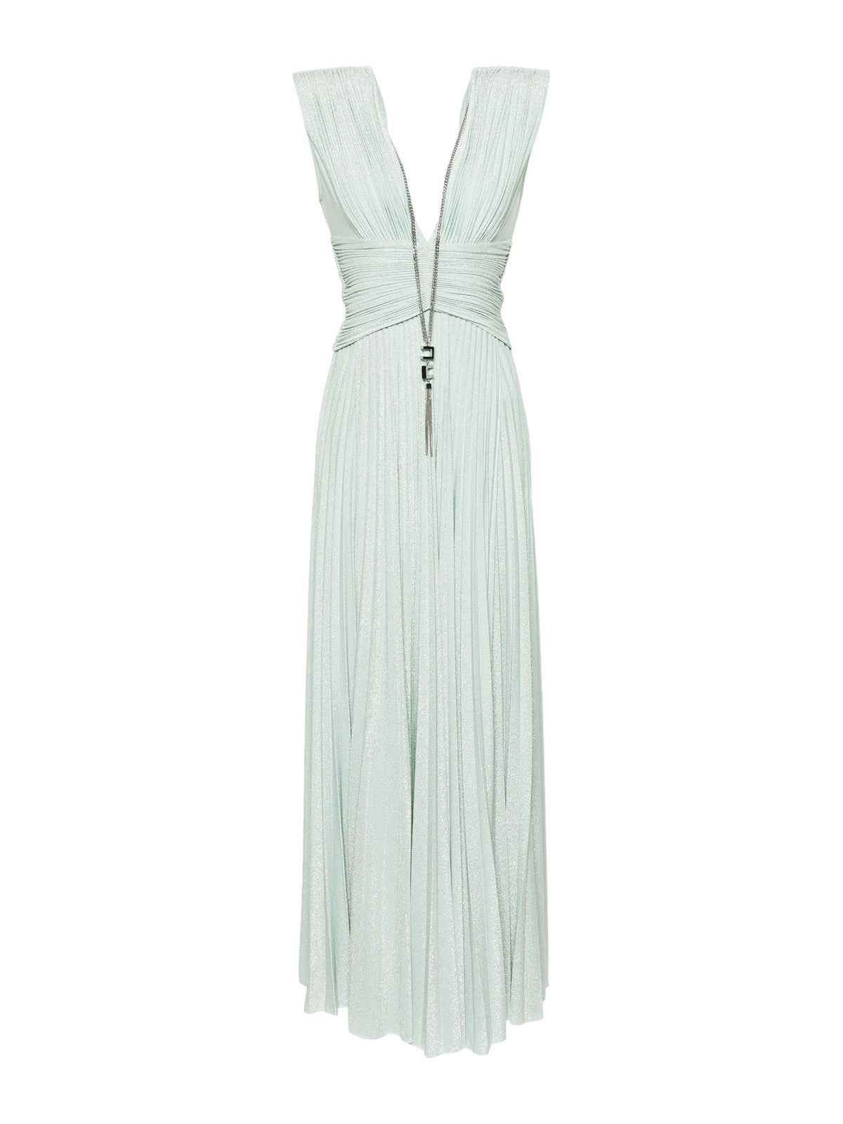 ELISABETTA FRANCHI Abito Donna AB56341E2 BV9 Verde - Stilato