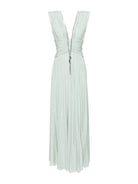 ELISABETTA FRANCHI Abito Donna AB56341E2 BV9 Verde - Stilato