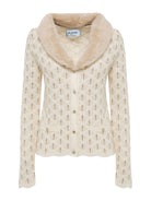 Blugirl Cardigan Beige Donna RF4105MA96O C3469 - Stilato