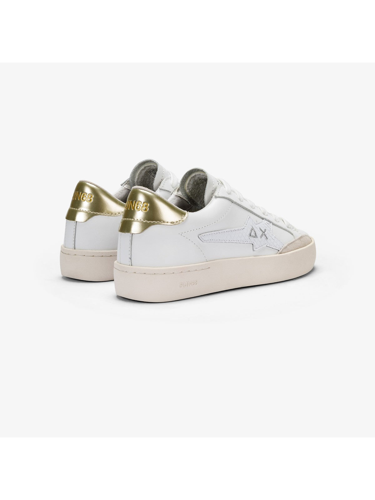 SUN68 Sneaker Donna Katy Leather Z34225 0143 Bianco - Stilato