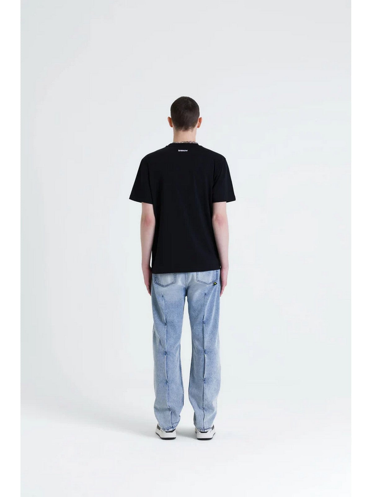 BARROW T-shirt Uomo S5BWUATH058 110 Nero – Stilato