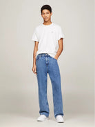 TOMMY HILFIGER T-Shirt e Polo Uomo DM0DM09598 YBR Bianco - Stilato