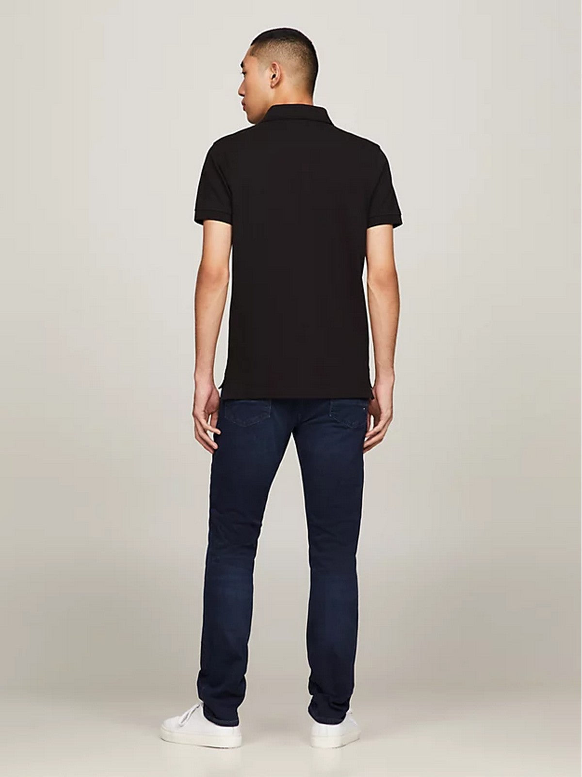 TOMMY HILFIGER T-Shirt e Polo Uomo MW0MW17770 BDS Nero - Stilato