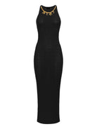ELISABETTA FRANCHI Abito Donna AM65B41E2 110 Nero - Stilato