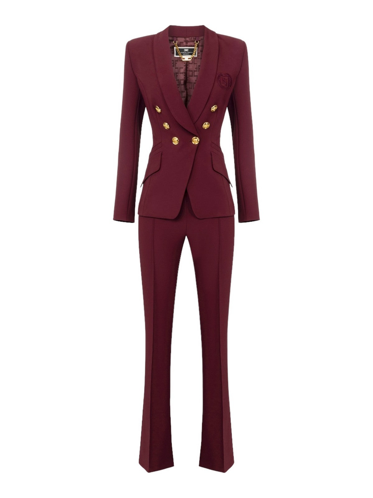 Veste Femme ELISABETTA FRANCHI TP00246E2 CG3 Rouge – Stilato