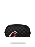 SPRAYGROUND Pochette Uomo DRIP CHECK SHARK PENCIL POUCH 910B6574NSZ Grigio - Stilato