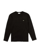 Maglia Lacoste Nera Da Uomo - TH2040 031 - Stilato