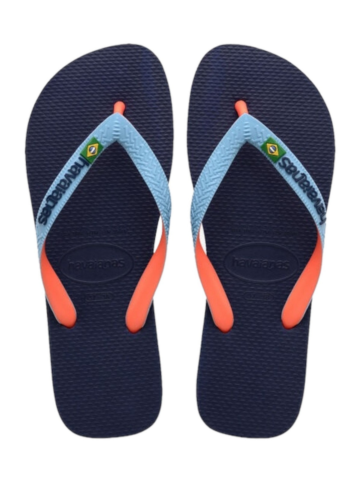 HAVAIANAS Infradito Unisex adulto Hav. Brasil mix 4123206.6854 Blu - Stilato