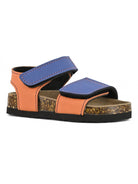 COLORS OF CALIFORNIA Sandalo Bambini e ragazzi Baby Sandal Velcro Straps HC.2402 BLUE Blu - Stilato