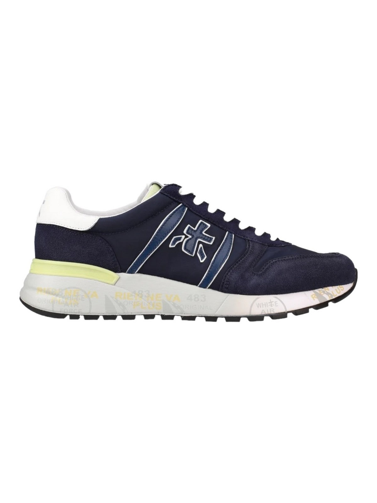 PREMIATA Sneaker Uomo LANDER VAR 6634 Blu - Stilato